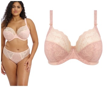 36HH / 80L Elomi Lucie pale blush biustonosz soft plunge