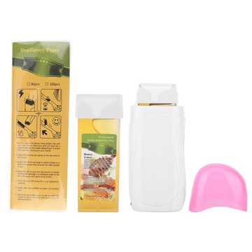 WOSK DO DEPILACJI W ROLCE 50ml + PASKI PODGRZEWACZ do wosku