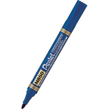 MARKER PERMANENTNY PENTEL N850, KOŃCÓWKA OKRĄGŁA, NIEBIESKI
