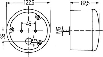 HELLA SVĚTLO ZADNÍ 2BN 964 169-057