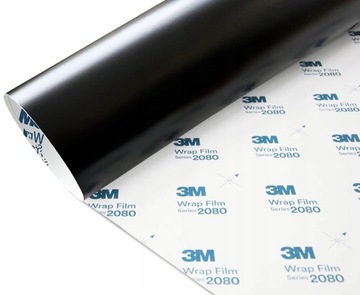 Folia 3M 2080 Czarny Mat M12 152x10cm
