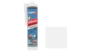 SOPRO silikon sanitarny biały 10 310ml