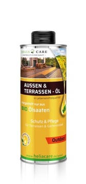 Olej do drewna Helia Care 500ml na tarasy