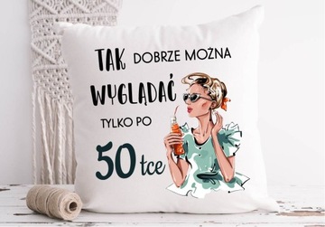 Кружка + Подушка подарок ЖЕНЩИНЕ на 50-летие, подарок ДЛЯ НЕЕ