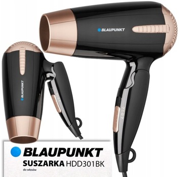 SUSZARKA DO WŁOSÓW TURYSTYCZNA MAŁA BLAUPUNKT HDD301BK