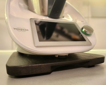 Kalvaro Подставка для THERMOMIX TM5 TM6 ЧЕРНЫЙ ДУБ