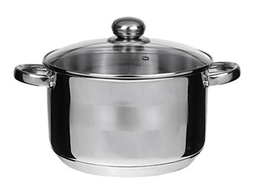 GARNEK Z POKRYWĄ INDUKCJA 15 L HF[ 4495]