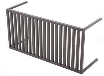 MAŁY GRILL MINI PRZENOŚNY RUSZT NA NÓŻKACH 50X20CM