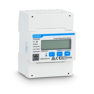 Chint DTSU666 Modbus MID licznik dwukierunkowy 3F