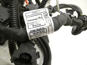 BMW E84 F25 F26 N20 SVAZEK PŘÍVODŮ INSTALACE MOTORU 7619136 7619144