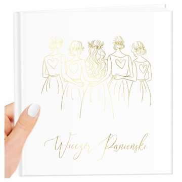 Księga Gości na wieczór panieński ZŁOCONA I Album