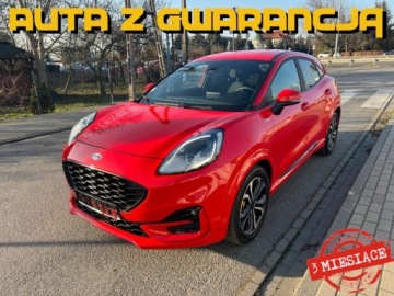 Ford Puma II Crossover 1.0 EcoBoost mHEV 155KM 2021 Ford Puma HYBRYDA NAWIGACJA GRZANA KIEROWNICA GRZANA SZYBA PARK ASSIST AKT