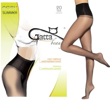 Gatta rajstopy modelujące BODY SLIMMER 4-L nero