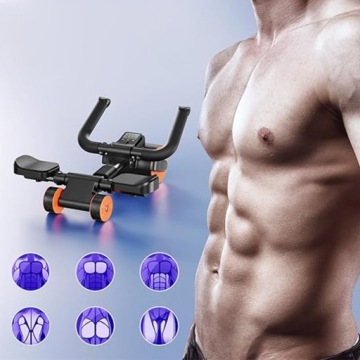 Колесо CORE BRAIN MUSCLE EXERCISE WHEEL с автоматическим отскоком и таймером