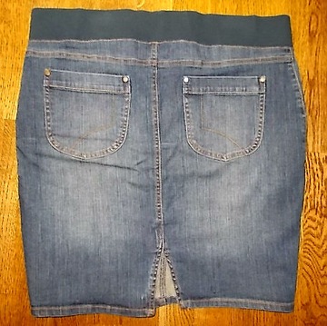 Пластырь!! ДЖИНСОВАЯ ЮБКА ДЛЯ МАТЕРИ, РАЗМЕР M