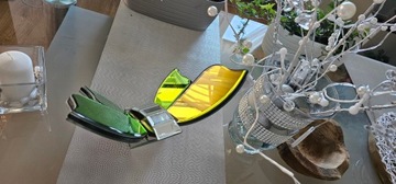 Красивое украшение, бабочка, стеклянное зеркало, световой эффект, красивый для подарка