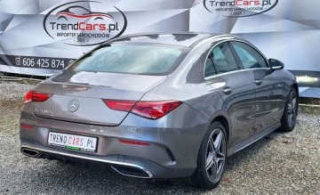 Mercedes CLA C118/X118 Coupe 1.5 180d 116KM 2020 Mercedes-Benz CLA AMG Coupe bezwypadkowy zarejestrowany 1.5 Diesel 116KM, zdjęcie 5