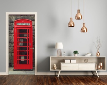 ЛОНДОНСКИЙ ТЕЛЕФОН, телефонная будка ДВЕРЬ ШПОН