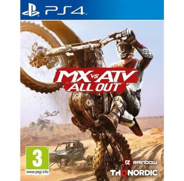 MX vs ATV All Out Gra Quady Motory Blu-ray PS4 PL