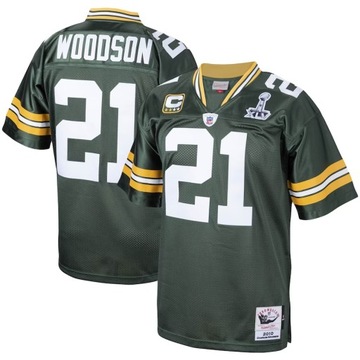 Koszulka Rugby Charles Woodson Green Bay Packers