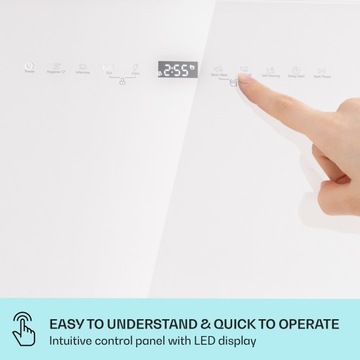 МИНИ-ОТДЕЛЬНО СТОЯЩАЯ НАСТОЛЬНАЯ ПОСУДОМОЕЧНАЯ МАШИНА KLARSTEIN 5 КОМПЛЕКТОВ 7 ПРОГРАММ