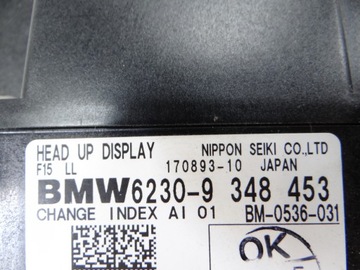 BMW X5 F15 HEAD UP DISPLEJ 6230-9348453
