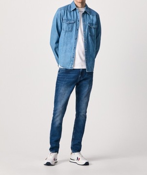 SPODNIE PEPE JEANS TRACK PM206328VZ54 2 MĘSKIE -60%