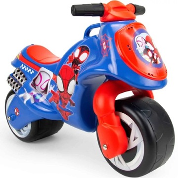 INJUSA Spiderman Jeździk Motor Odpychacz