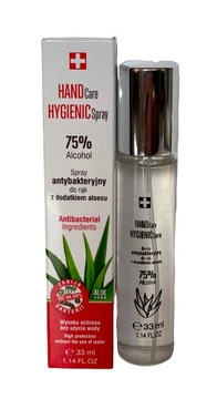 SPRAY ANTYWIRUSOWY Z ALOESEM 33ml ŻEL 75%