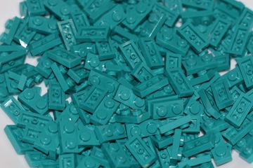 Lego plate płytka Dark Turquoise turkus 3023 20szt