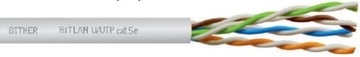 Przewód kabel skrętka U/UTP UTP 5e BITNER BITLAN 4x2x0,5 cat.5e 305m TI0006