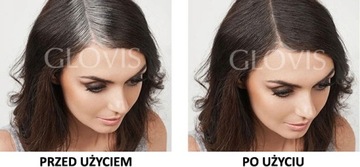 GLOVIS Обезжириватель 10 секунд Корни Седые Волосы Изгибы Облысение 9 цветов