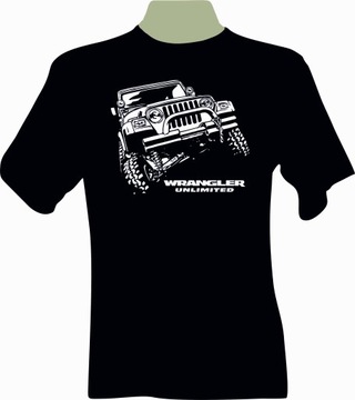 KOSZULKA T-shirt dla fana Jeep Wrangler Unlimited