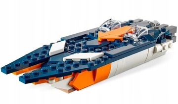LEGO CREATORS РЕАКТИВНЫЙ ВЕРТОЛЕТ МОТОРНАЯ ЛОДКА 3в1