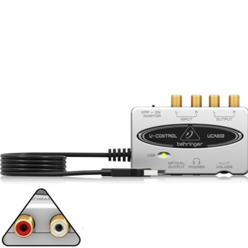 UCA202 Interfejs audio USB U-Control Behringer