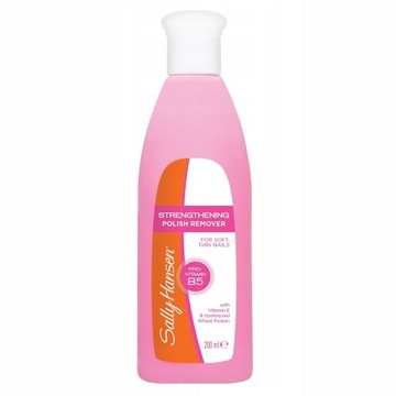 Sally Hansen Strengthening Polish Remover wzmacniający zmywacz do pazno P1