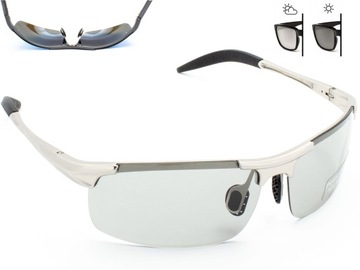 МУЖСКИЕ ФОТОХРОМНЫЕ ПОЛЯРИЗОВАННЫЕ МЕТАЛЛИЧЕСКИЕ ОЧКИ