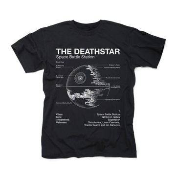 Koszulka STAR WARS Death Star Sketch Unisex cotton T-shirt