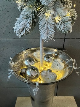 DŁUGA GAŁĄZKA GIRLANDA KRYSZTAŁKI DEKORACJA 120 CM