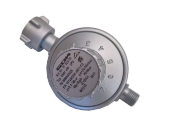 Газовый редуктор ГОК с регулировкой давления 25-50 мбар, прицеп-кемпер