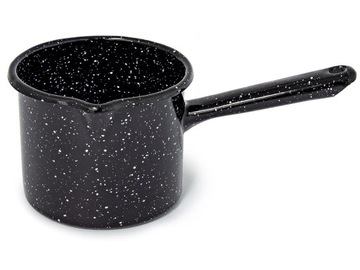 Tygielek emaliowany garnek do kawy po turecku 12cm