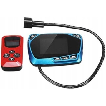 КОНТРОЛЛЕР С ЖК-ДИСПЛЕЕМ ДЛЯ МАСЛЯНОГО ОБОГРЕВАТЕЛЯ WEBASTO + ПУЛЬТ ДИСТАНЦИОННОГО УПРАВЛЕНИЯ 12/24V