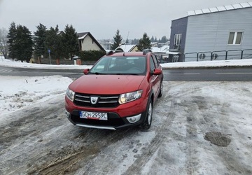 Dacia Sandero II Hatchback 5d TCe  90KM 2015 Dacia Sandero Stepway Klima Tempomat 1-Wlasciciel Zarejestrowany w PL, zdjęcie 2