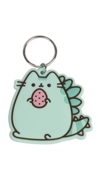 Brelok do kluczy Pusheen Pusheenosaurus Gumowy breloczek dla dzieci