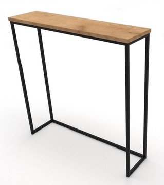 KONSOLA LOFT TOALETKA 80x80x20 CRAFT ZŁOTY