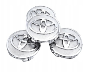 4x DEKIELEK KAPSEL ZAŚLEPKA KOŁA TOYOTA 57 mm
