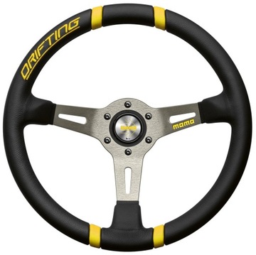 Sportowa Kierownica Skóra Momo Drifting 350mm