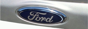 ЗНАК ЭМБЛЕМЫ FORD ПЕРЕДНЯЯ ЗАДНЯЯ КРАН 143 x 57 ММ C-MAX B-MAX ФОКУСИРУЮЩАЯ ПЛАСТИНА