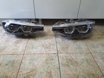 bmw f30 shadow black lampy komplet