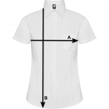 Женская рубашка с коротким рукавом WHITE ROLY CM5061 Horeca Размер: 2XL